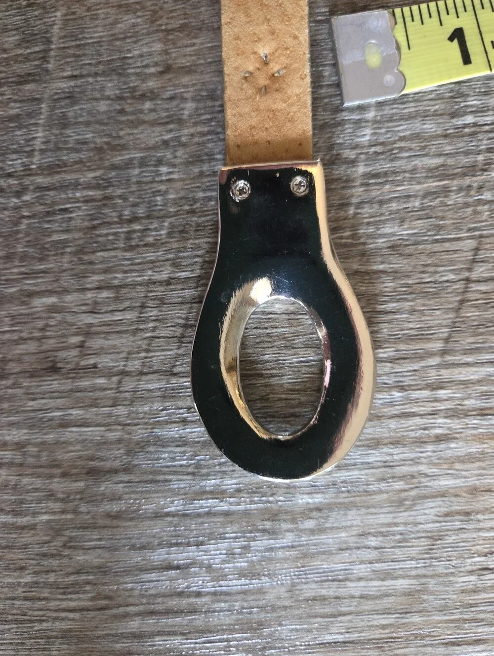 Silver Stud Adj Belt L/XL